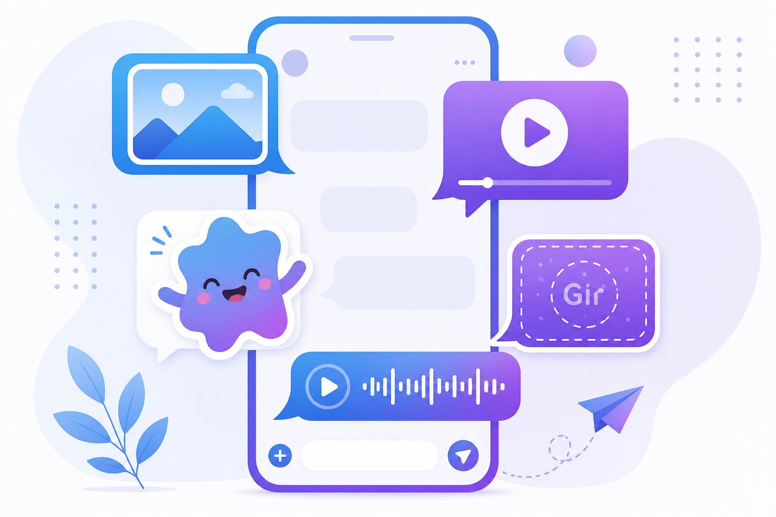Telegram — Медиа и файлы