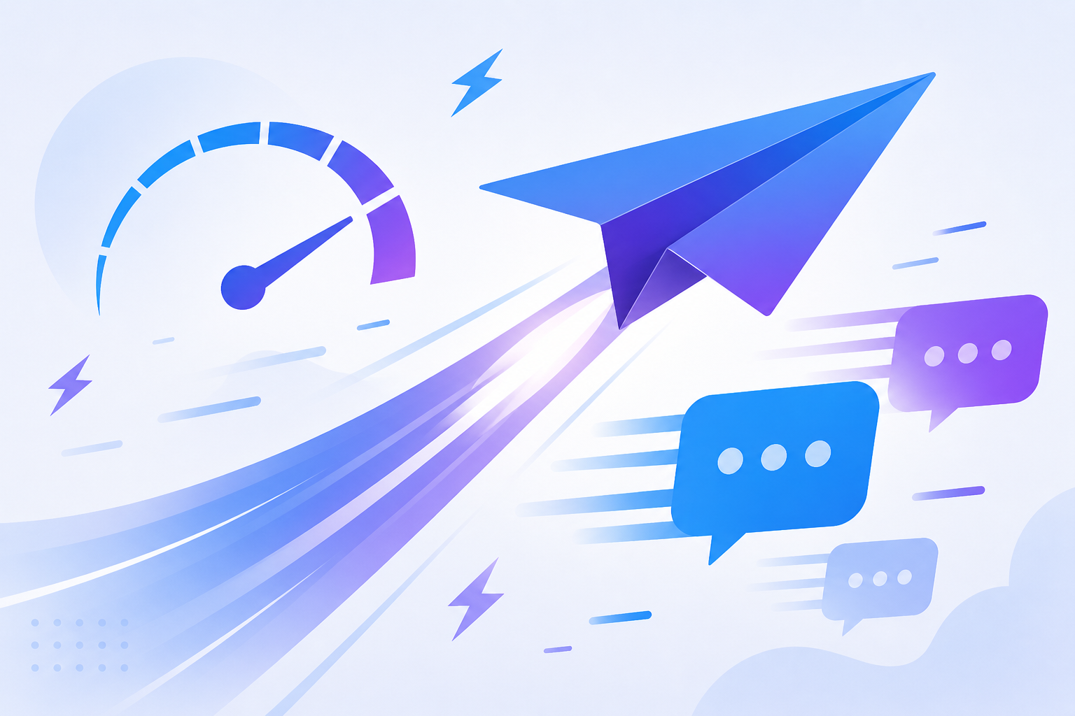 Высокая скорость доставки сообщений в Telegram
